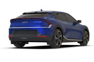 Kia EV6 Mud Flap Kit - Rally Armor - UR Series - Black - `22-`25